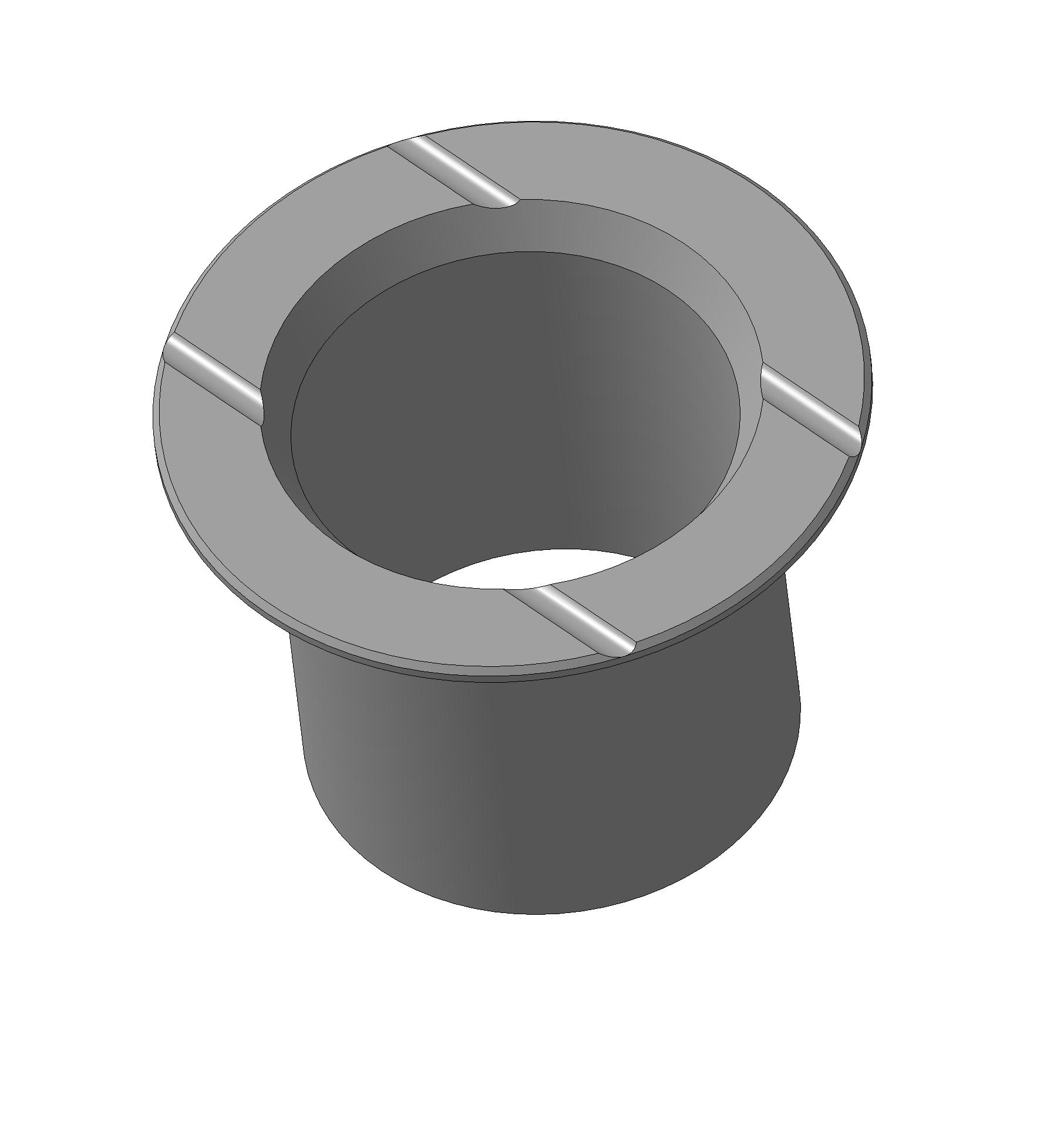 Втулка  ID65 OD72 OD2-105 H75  (Грибок) OEM 205-30-73170