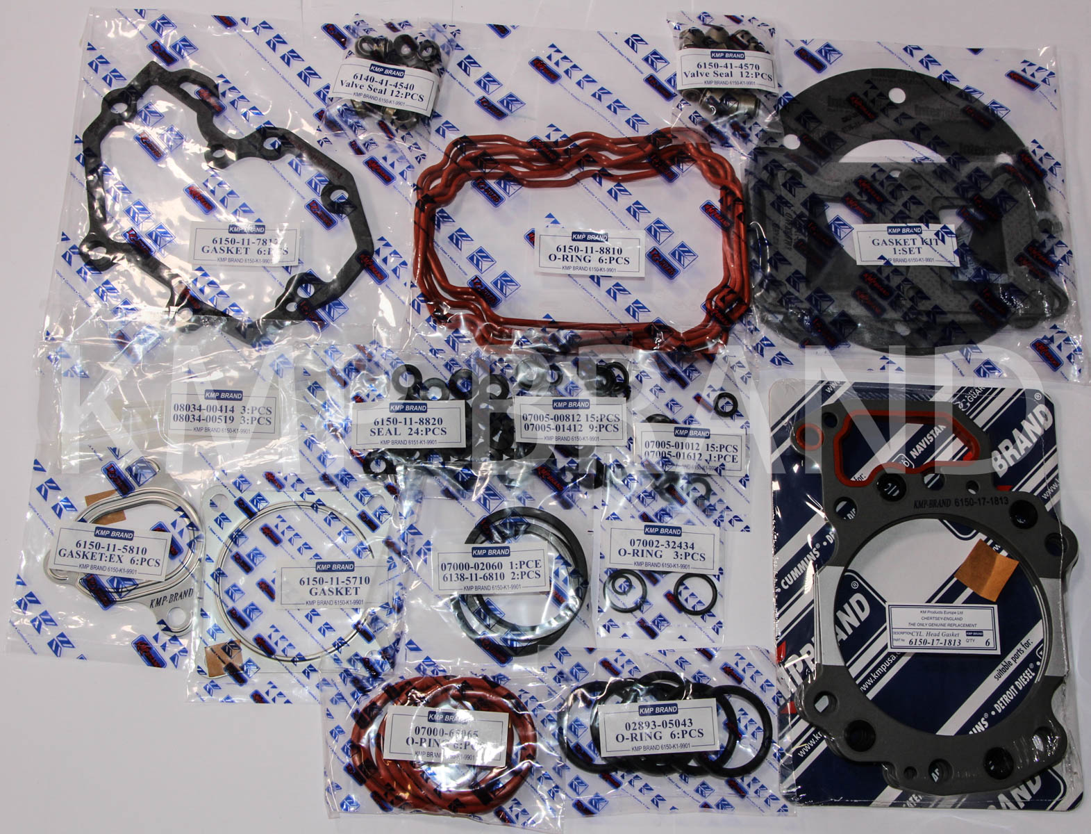 Seal kit upper KMP 6150-K1-9901